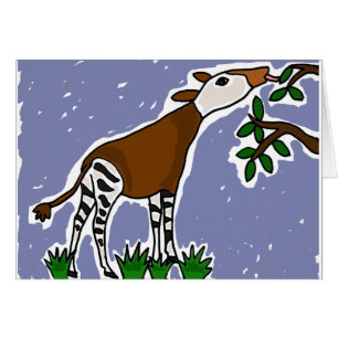 XX Okapi-Kunst-Cartoon