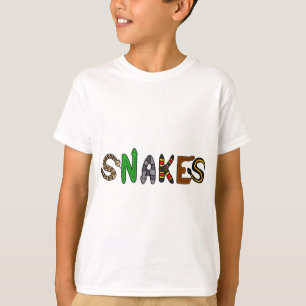 XX Schlangen-Buchstabe-Kunst T-Shirt