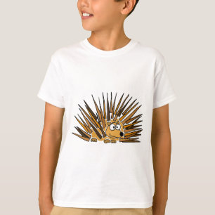 XX Stachelschwein-Kunst-Cartoon T-Shirt