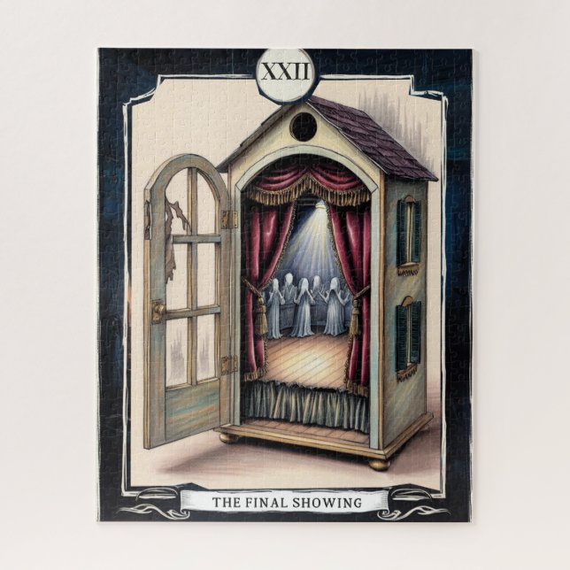 XXII Die letzte Show - eine letzte Akte, Tarot Puzzle (Vertikal)