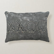 XXOO Hugs & Kisses Sand Pillow