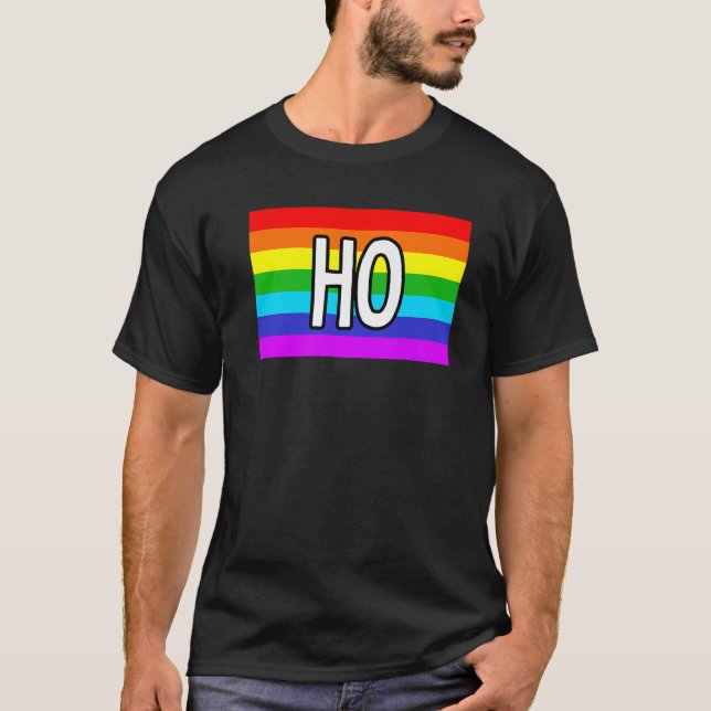 XXX Gay Gifts and LGBT Pride Stuff HO Premium  T-Shirt (Vorderseite)