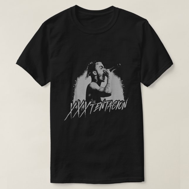 XXXTentacion Black T-Shirt (Design vorne)