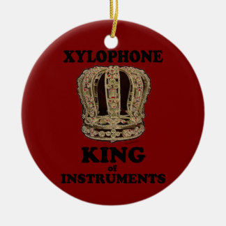 Xylophon King of Instruments Keramik Ornament