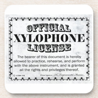 Xylophon-Lizenz Untersetzer