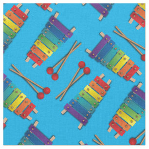 Xylophon Music Rainbow Kids Niedlich Stoff