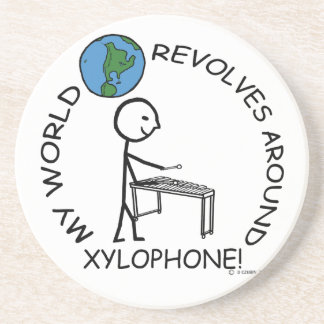 Xylophon - Weltumdrehungen Getränkeuntersetzer