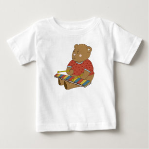 Xylophone-Bär Baby T-shirt