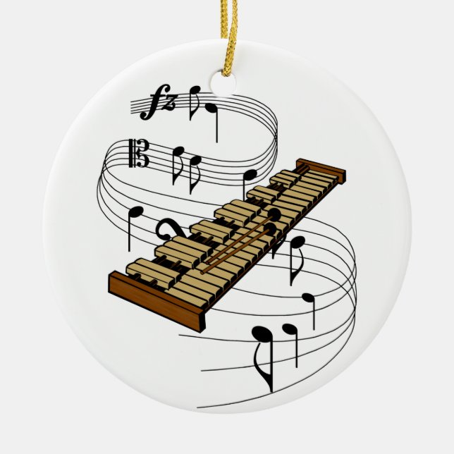Xylophone Keramikornament (Vorne)