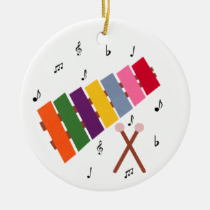Xylophone Multicolore Musikanlage Cartoon Keramikornament