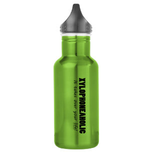 Xylophoneaholic Edelstahlflasche
