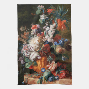 Xzendor7 Bouquet von Blume von Jan van Huysum Geschirrtuch