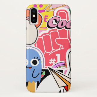 Y2K ästhetische Coole Sticker Case-Mate iPhone Hülle