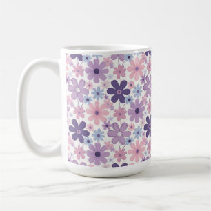 Y2K-Blumenmuster Kaffeetasse
