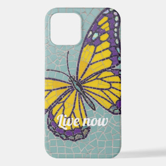 Y2K Butterfly Mosaik Phone Case - Geschnatteltes G iPhone 12 Hülle