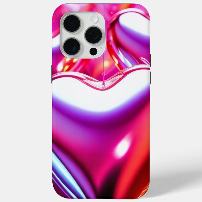 Y2K Hearts Phone Case (Rückseite)