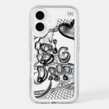 Y2K iPhone Case mit 3D Metallic Design