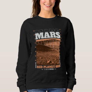 Y2K-Mars - kühne städtische Graffiti-Ästhetik Sweatshirt