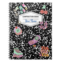 Y2K Retro-Komprimierungs-Notebook