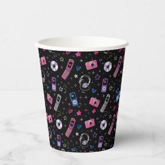 Y2K-Retro-Party-Becher Pappbecher