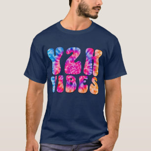 Y2K VIBES Gefärbte Krawatte Unisex T-Shirt