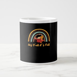 Y’all It's Fall Y’all Funny Quote Jumbo-Tasse