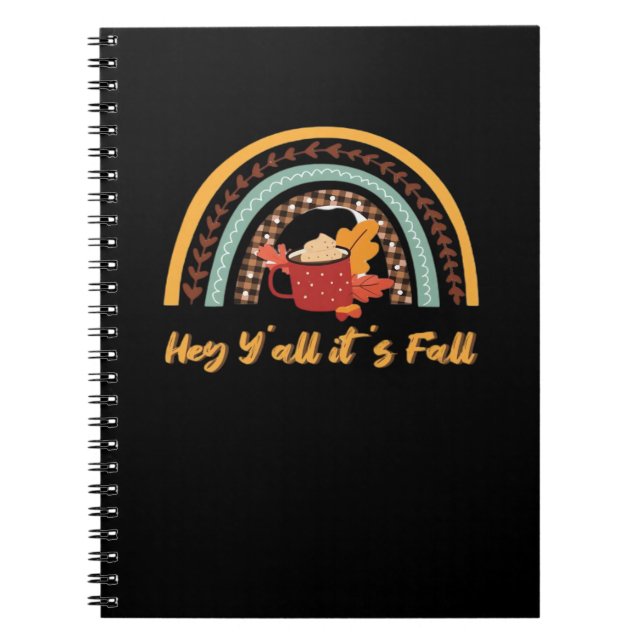 Y’all It's Fall Y’all Funny Quote Notizblock (Vorderseite)