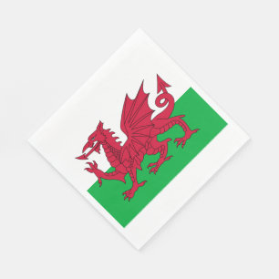 Y Ddraig Goch: Serviette