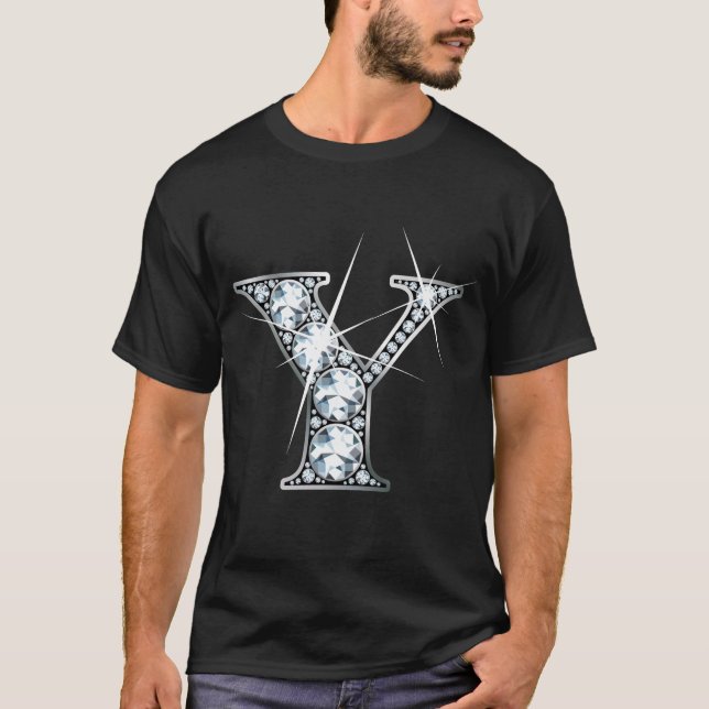 "Y" Diamond Bling T - Shirt (Vorderseite)