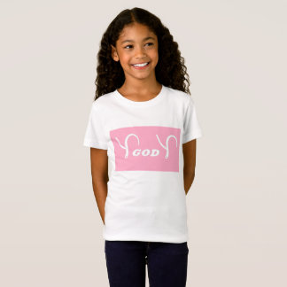"Y God Y" Pink T - Shirt Design