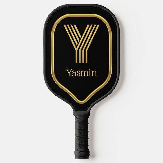 Y Gold Pickleball Paddle (Vorderseite)