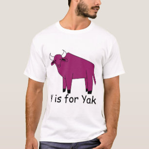 Y ist für Yak T-Shirt
