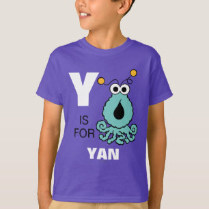 Y ist für Yip-Yips Name hinzufügen T-Shirt