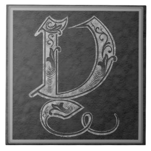 Y Monogram "Royal Gray Stone" Keramik Tile Fliese