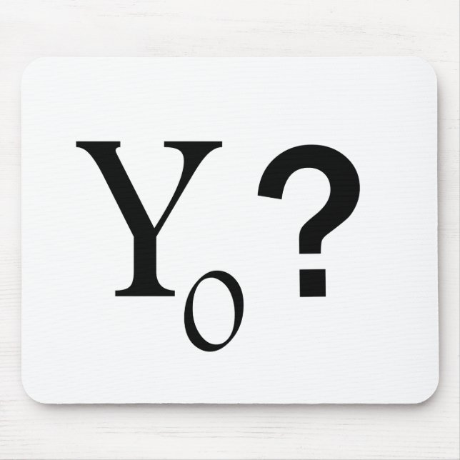 Y Null Mousepad (Vorne)