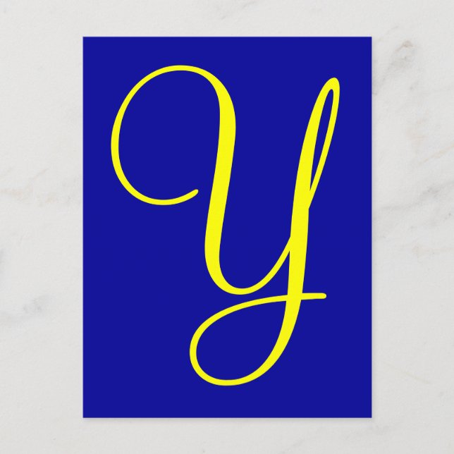 Y POSTKARTE (Vorderseite)