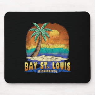 Y St. Louis Mississippi Vintage abgenutzt Souvenir Mousepad
