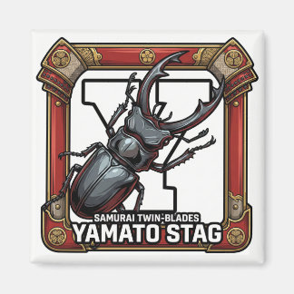 Y steht für Yamato Hirschkäfer – GTA Style ABC Ler Magnet