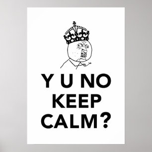 Y U Kein Typ - Y U Kein Behalt Poster