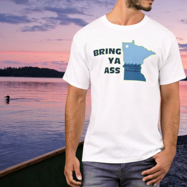 Ya als Meme zum Minnesota-T - Shirt bringen (Welcome to Minnesota!)