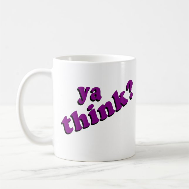 Ya denken Tasse (Links)