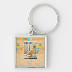 Ya setzte yur rechten Fuß herein, ya gesetzter yu Schlüsselanhänger