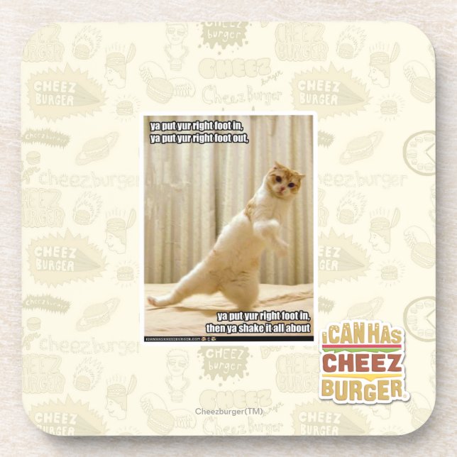 Ya setzte yur rechten Fuß herein, ya gesetzter yur Getränkeuntersetzer (Vorderseite)