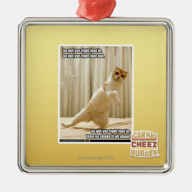 Ya setzte yur rechten Fuß herein, ya gesetzter yur Silbernes Ornament (Vorne)