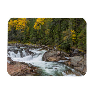 Yaak Fälle im Herbst im Kootenai National Magnet