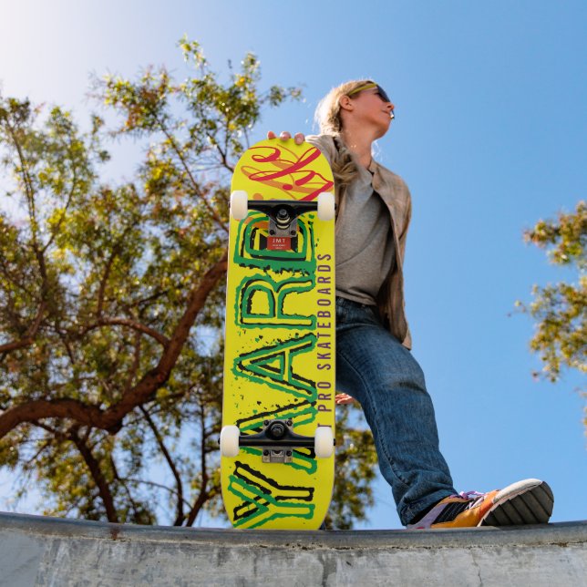 YAARD LIFE JMT Skateboard, 7¾ Zoll Deck Skateboard (Außenbereich 1)