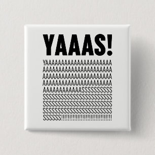 Yaas Black Typografy Custom Background Color Button