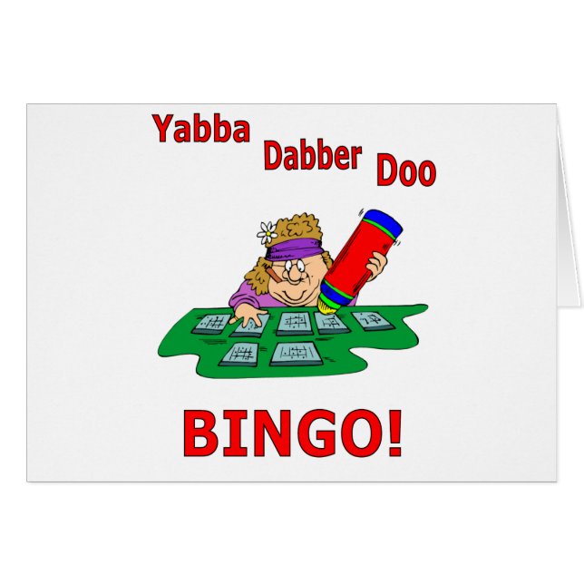 Yabba Dabber Doo - BINGO (Vorderseite (Horizontal))