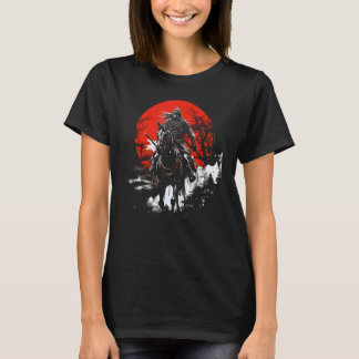 Yabusame Reitbogenschießen japanische Kunst Grafik T-Shirt