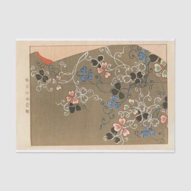 Yachigusa V 15 Pl 10 von Seiko Ueno Seidenpapier (Vorderseite)